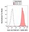 HLA class I histocompatibility antigen, A-2 alpha chain antibody, GTX80221-00, GeneTex, Flow Cytometry image 