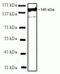 Inner Centromere Protein antibody, 39-2800, Invitrogen Antibodies, Western Blot image 
